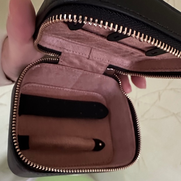 KATE SPADE STACI LEATHER JEWELRY BOX:NWT BLACK - Picture 10 of 14